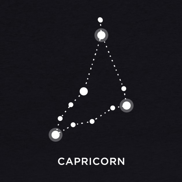 Capricorn Zodiac Constellation Sign by writewin